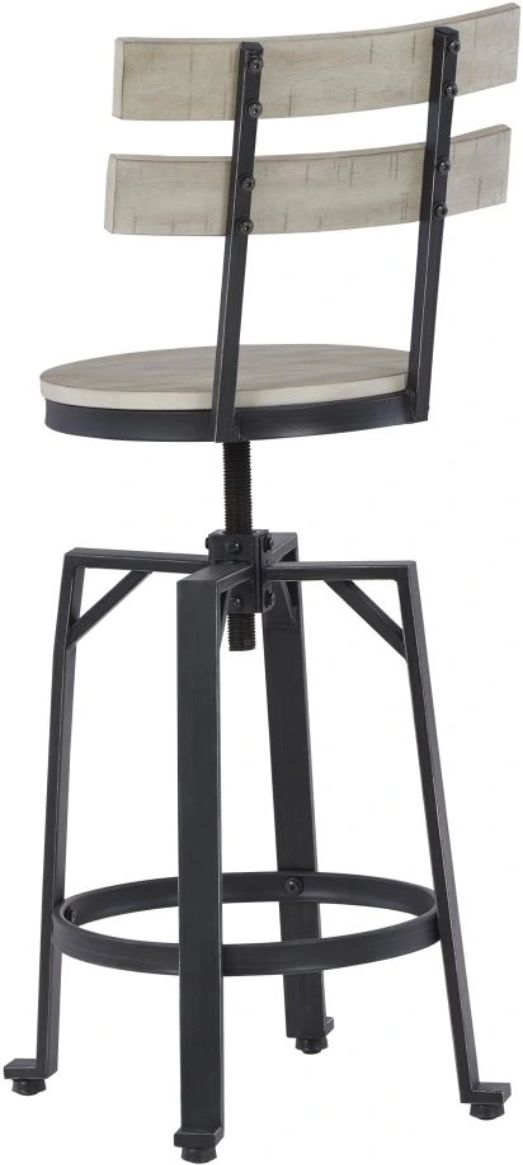 Signature Design by Ashley® Karisslyn Black/Whitewash Counter Bar Stool-3