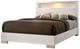 Furniture of America® Malte White California King Carlie Bed-0