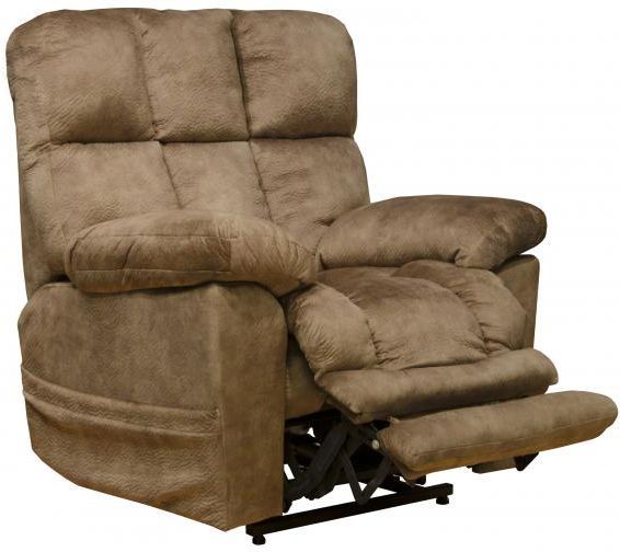 Catnapper® Lofton Power Lift Recliner With Sual Motor And Extended Ottoman-0