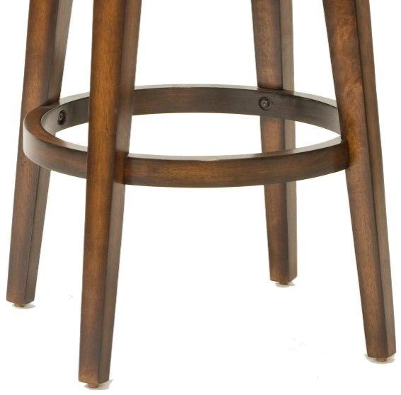 HH2 Home Sunhill Rustic Oak Swivel Bar Stool-3