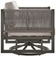 Armen Living Mareike Brown Outdoor Swivel Chair-2