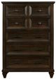 New Classic® Home Furnishings Sevilla 4-Piece Walnut Queen Bedroom Set with Chest-4