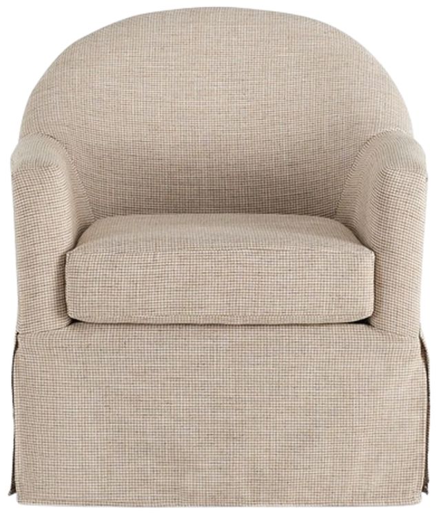Best® Home Furnishings Customizable Erin & Ben Co. Meg Fabric Swivel Chair-1