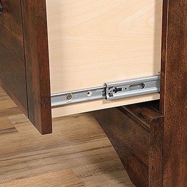 Sauder Harbor View Computer Desk with Hutch - Thumbnail 5