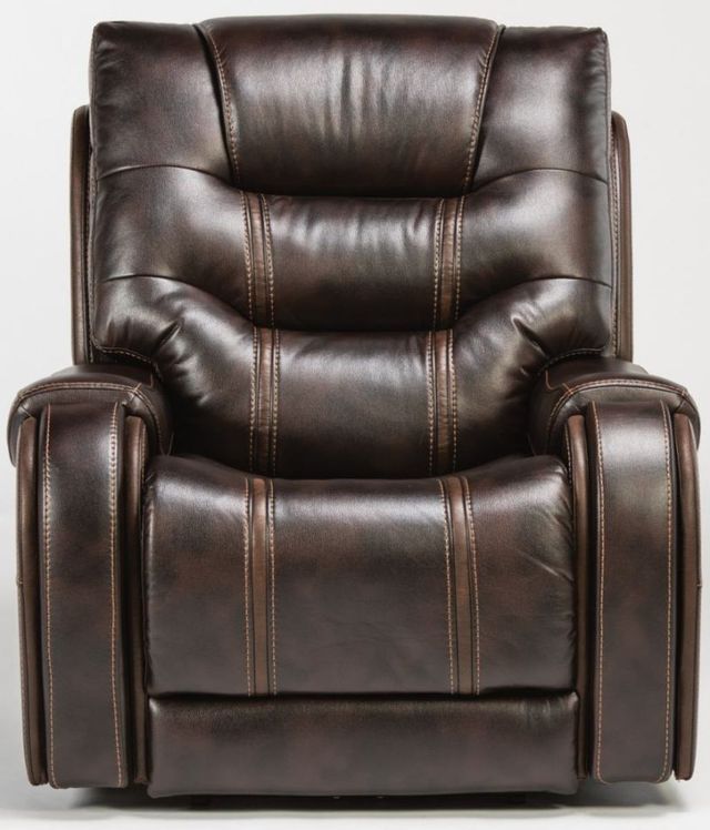 Flexsteel® Sinclair Power Recliner with Power Headrest-1