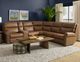 Flexsteel® Customizable Bernard Power Reclining Sectional with Power Headrest and Lumbar-1