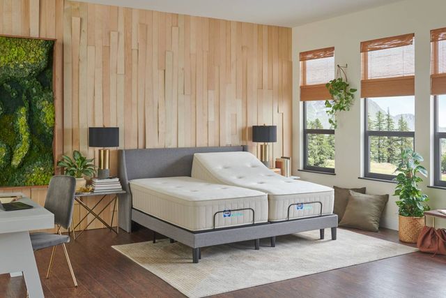 Sealy® Naturals™ 13" Hybrid Firm Tight Top Split California King Mattress, Includes 2 Pieces-1