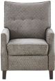 Olliix by Madison Park Mushroom Marissa Push Back Recliner-0