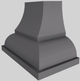 Vent-A-Hood® Designer Series 42" Gunsmoke Wall Mounted Range Hood-5