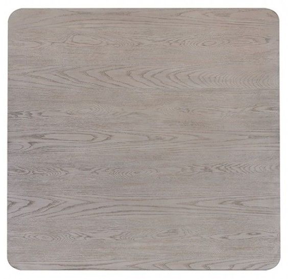 Furniture of America® Sterling West White Oak Square Counter Table-4