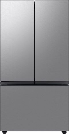 Réfrigérateur à portes françaises de 36 po à profondeur comptoir Samsung® BESPOKE de 24.0 pi³ - Panneaux en acier inoxydable préfabriqués