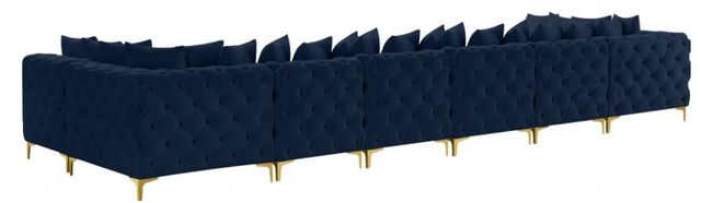 Meridian Furniture Tremblay 8-Piece Navy Modular Sectional Set-3