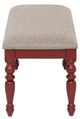 Powell® Trimble Gray/Red Bench-3