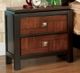 Furniture of America® Patra Acacia/Walnut Nightstand-0