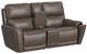 Flexsteel® Carter Cappuccino Power Reclining Loveseat with Console-4