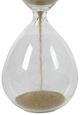 A & B Home Ferdinand Bisque/Clear Hourglass-1