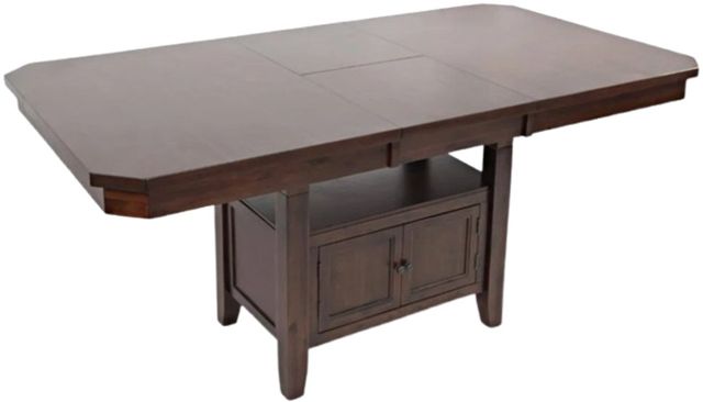 Jofran Inc. Manchester Merlot Rectangular High-Low Dining Table-3