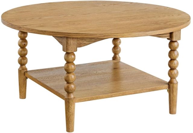 Martin Svensson Turned Wood Prairie Oak Coffee Table-0