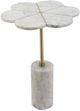 A & B Home Off-White Side Table-0