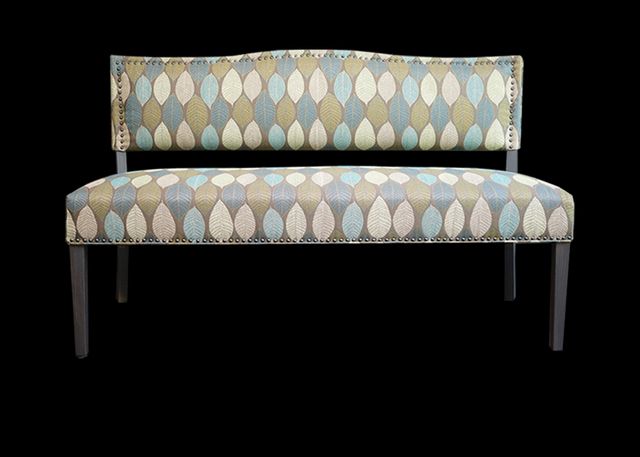 Door County Melanie 60” Upholstered Bench 20”D x 37 1/2“H-0