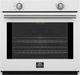 FORNO® Vomero Series Espresso 30" White Single Electric Wall Oven-0