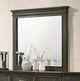 Furniture of America® Houston 4-Piece Gray Queen Bedroom Set-3