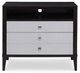 Century® Aria Brownstone/Oxford White Nightstand-1