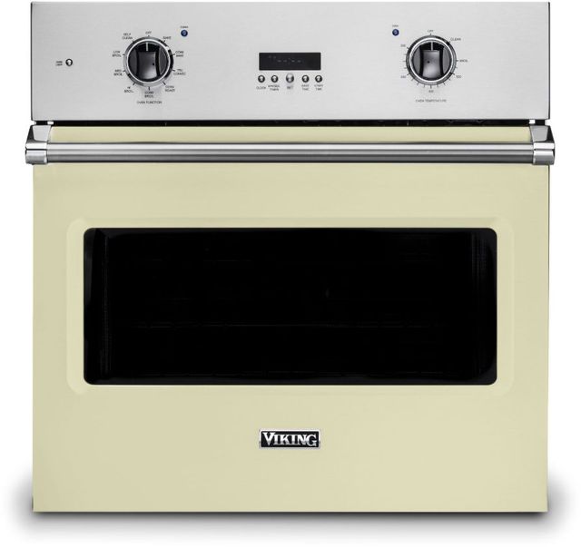 Viking® Professional 5 Series 30" Vanilla Cream Built In Single Electric Select Wall Oven-0