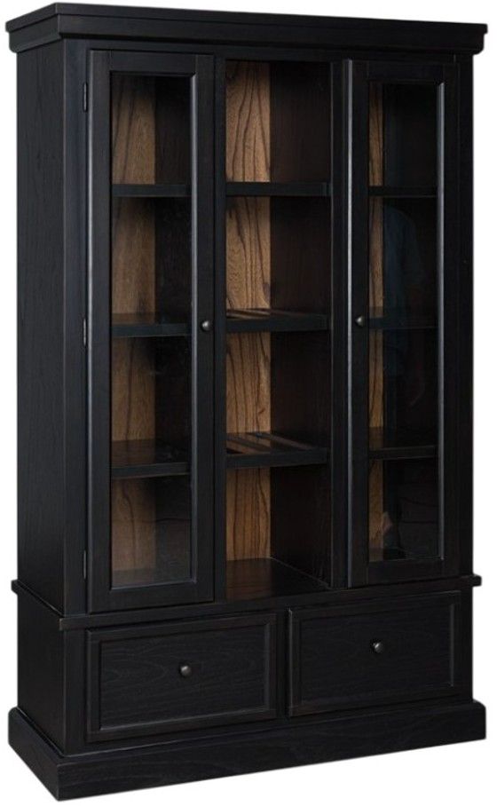 Signature Design by Ashley® Greddinton Black/Brown Curio-0