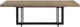 Intercon Eden Rustic Dune Dining Table with Black Trestle Base-2