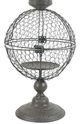 A & B Home Gray Candle Holder-1