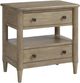 Bernards Citrus Heights Sand Open Nightstand-0