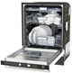 FORNO® Romano Espresso 24" White Top Control Built In Dishwasher -4
