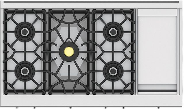 Hestan 48" Custom Color 5-Burner Gas Rangetop with Griddle-0