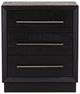 Dovetail Furniture Humphreys Black Nightstand-1