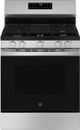 GE® 500 Series 30" Stainless Steel Freestanding Gas Range-0