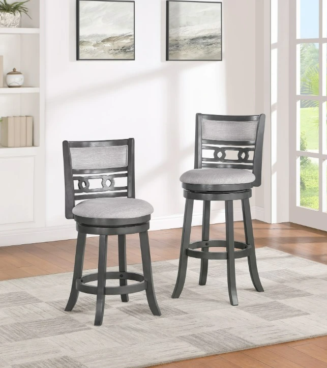 New Classic Furniture Gia Swivel Counter Stool - Thumbnail 5