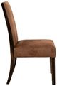 International Furniture Direct Raramuri Brown/Stained Dark Upholstered Dining Side Chair-1