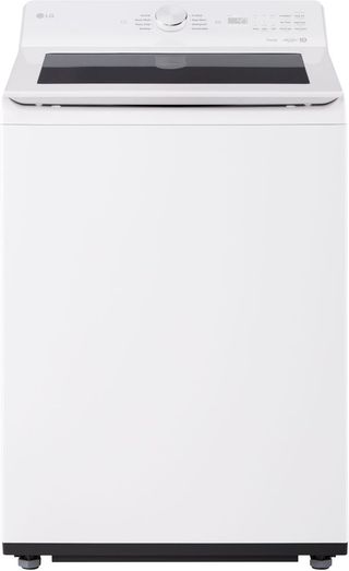 LG 5.6 Cu Ft. Alpine White Agitator Top Load Washer with EasyUnload™