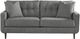 Ashley® Zardoni Charcoal Sofa-0