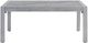 Signature Design by Ashley® Hurley Park Gray Aluminum/Stone Outdoor Cocktail Table-1