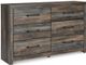 Signature Design by Ashley® Drystan 5-Piece Multi Full Bookcase Bed Set-2