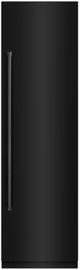 ZLINE 24" 12.5 Cu. Ft. Black Stainless Column Refrigerator Steel with Graphite Gray Interior-0