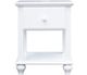 Cottage Creek Furniture Abacoa White Nightstand-1
