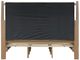 Flexsteel® Sagehill Brown King Upholstered Panel Bed-2