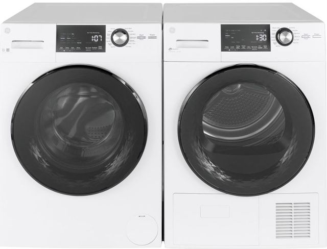 GE® White Front Load Laundry Pair