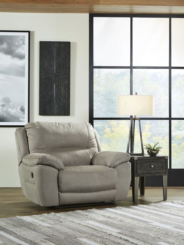 Signature Design by Ashley® Next-Gen Gaucho Putty Oversized Recliner-3