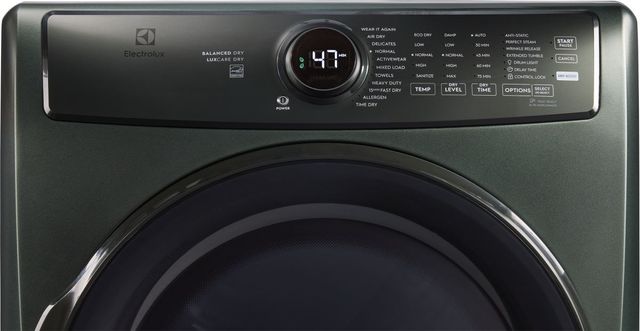 Electrolux 700 Series 8.0 Cu. Ft. Alpine Green Front Load Gas Dryer-4