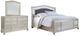 Signature Design by Ashley® Coralayne 3-Piece Silver King Panel Bed Set-0