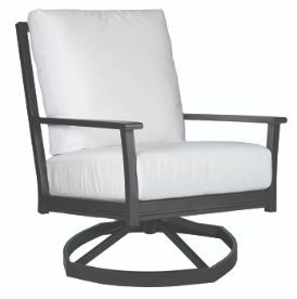 Lane Venture® Montana Dark Gray Swivel Lounge Chair-0